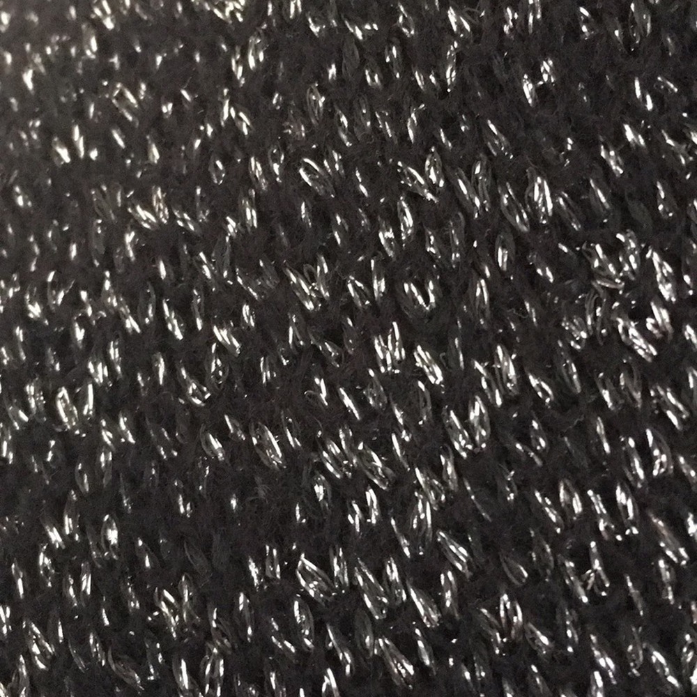 Davi&Dani long cardigan black & silver threads - Picture 10 of 11